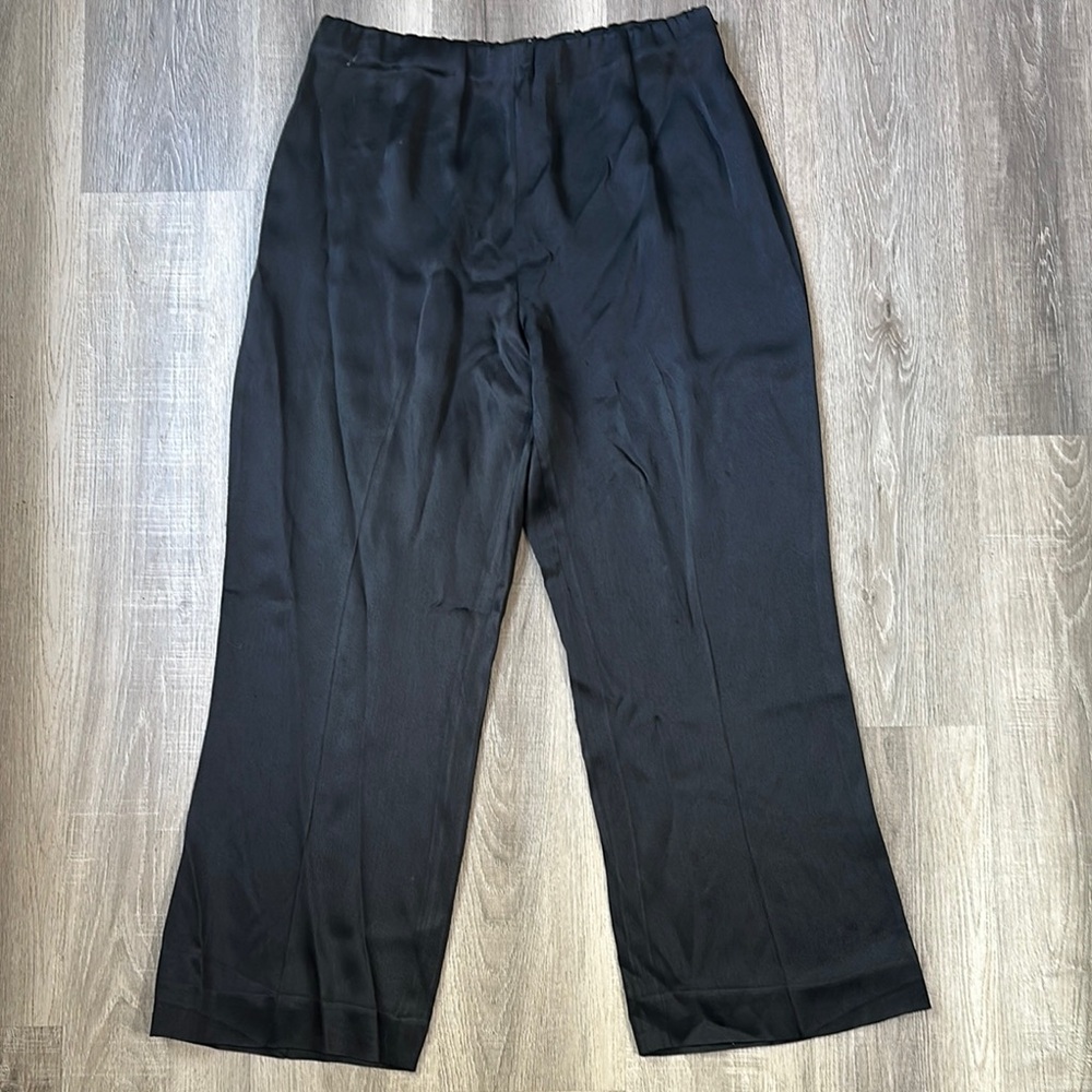 Lafayette 148 New York Black Dress Pants with Pleats